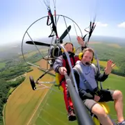 Baptême de l'air en ULM paramoteur à Chambly (60)
