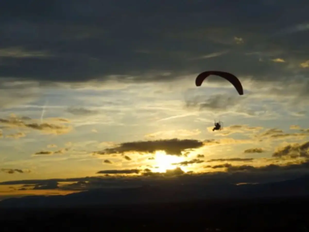 Baptême de l'air en ULM Paramoteur près de Colmar (68)