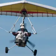 Baptême de l'air en ULM pendulaire  à Coltines (15)