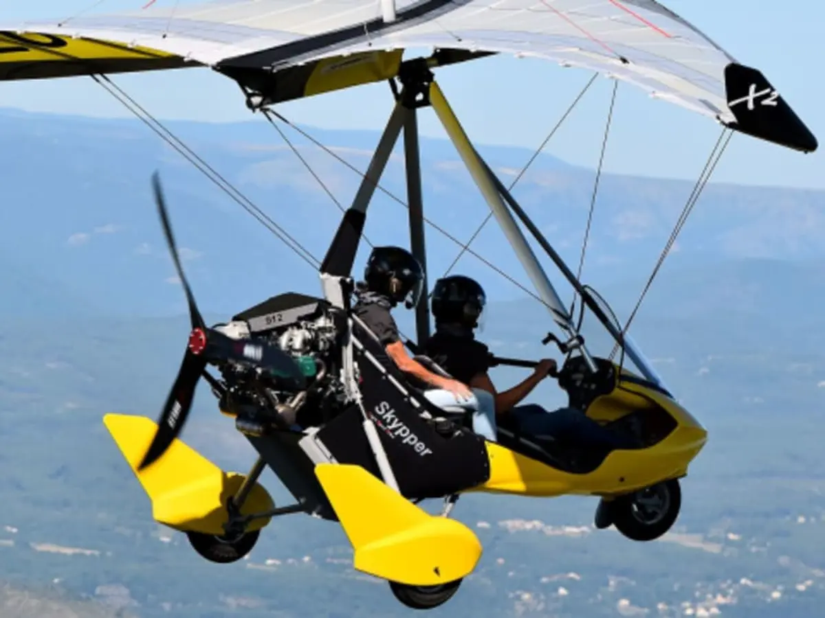 Baptême de l'air en ULM pendulaire au-dessus du Val-d'Oise (95)