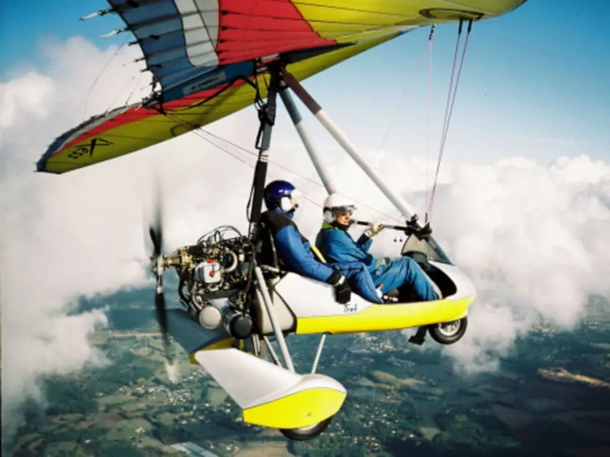 Baptême de l'air en ULM  pendulaire au Mans (72)