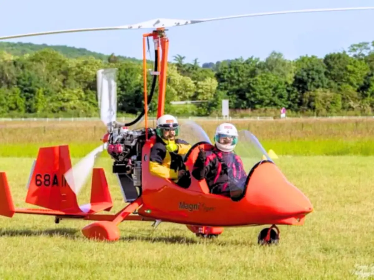 Baptême de l'air ULM autogire près de Meaux (77)