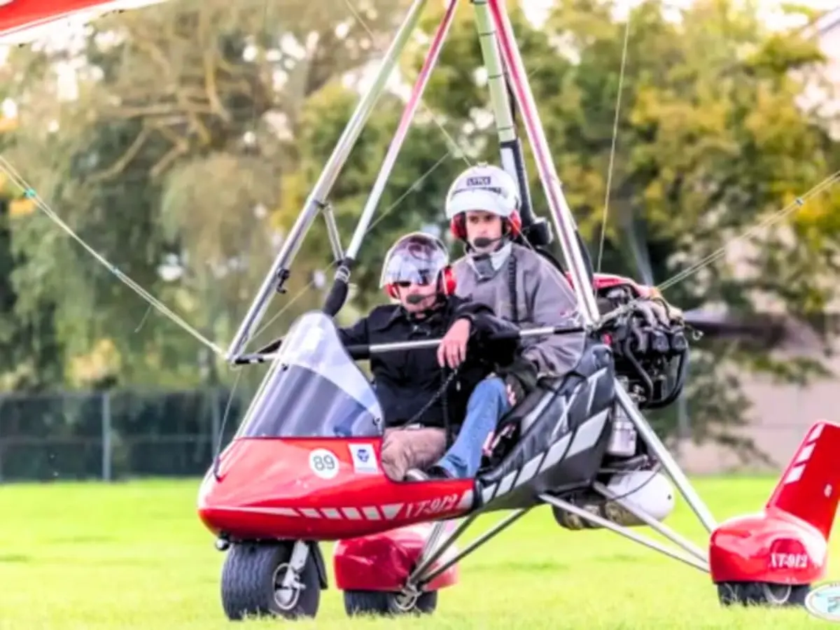 Baptême de l'air ULM pendulaire près de Meaux  (77)