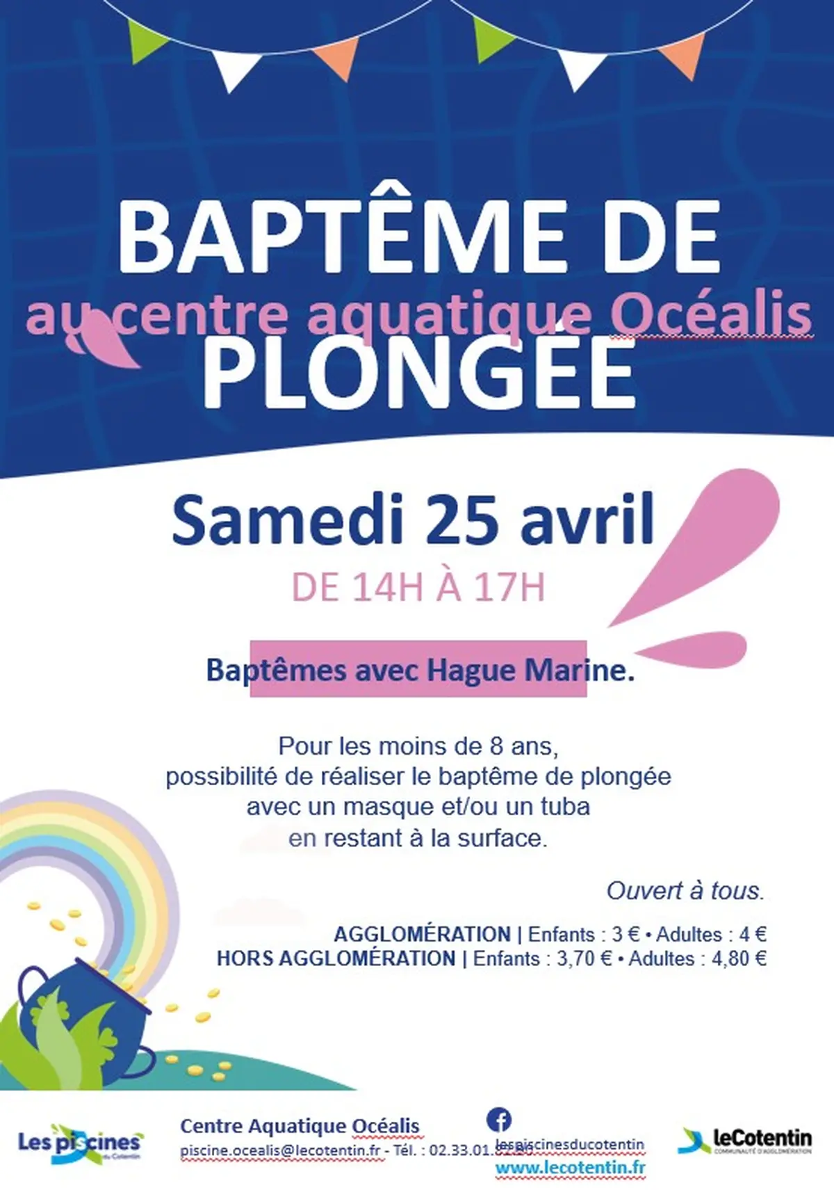 Baptême De Plongée Au Centre Aquatique Ocealis