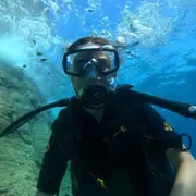 Baptême de plongée au coucher du soleil à Saint-Barth (83)