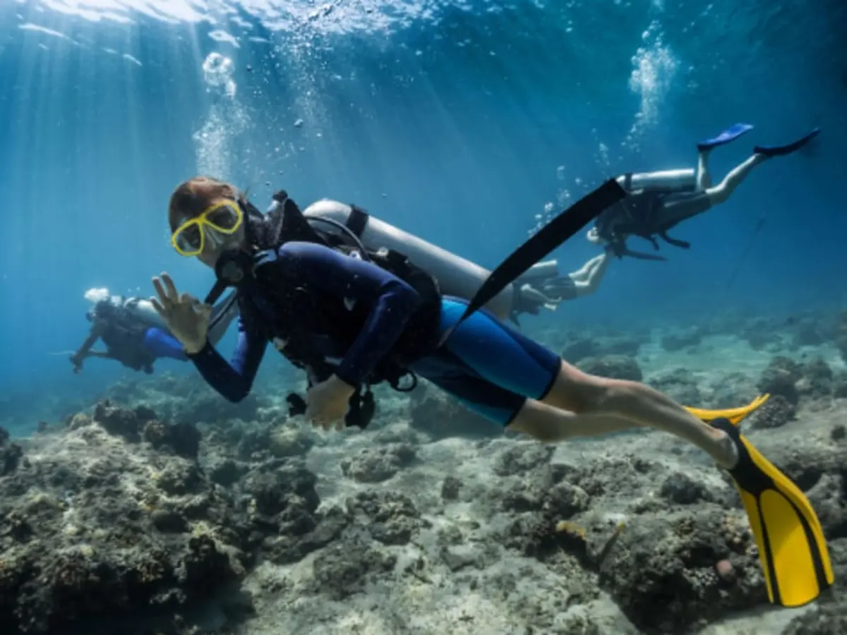 Baptême de plongée en bouteille à Arcachon (33)