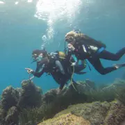 Baptême de plongée en bouteille en baie de Villefranche (06)