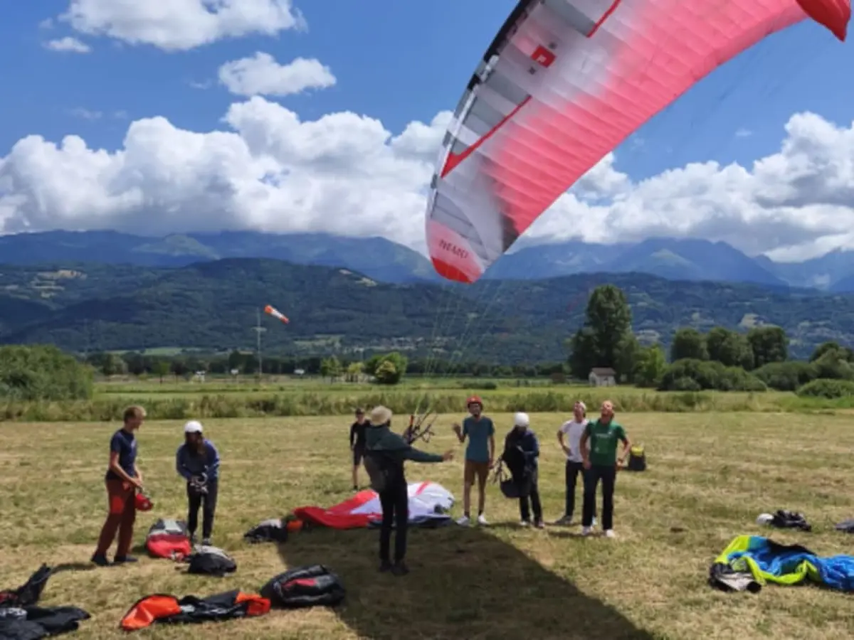Baptême en parapente à Saint-Hilaire-du-Touvet (38)