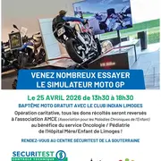 Baptème moto avec simulateur - opération caritative