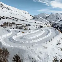 Circuit de pilotage sur glace à l'Alpe d'Huez (38) DR