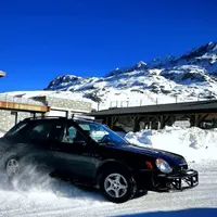 Baptême passager pilotage sur glace à l'Alpe d'Huez (38) DR