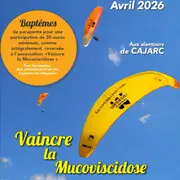 Baptêmes de parapente solidaires à Cajarc