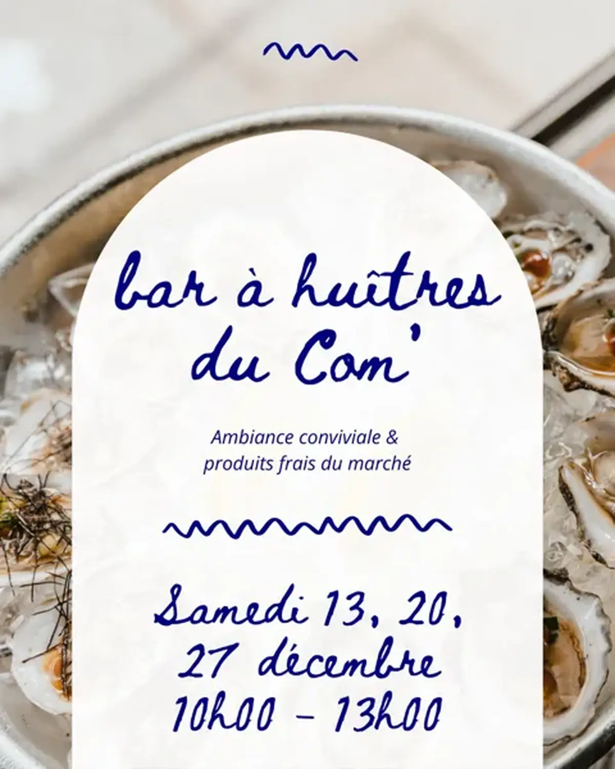Bar à huîtres du Com'