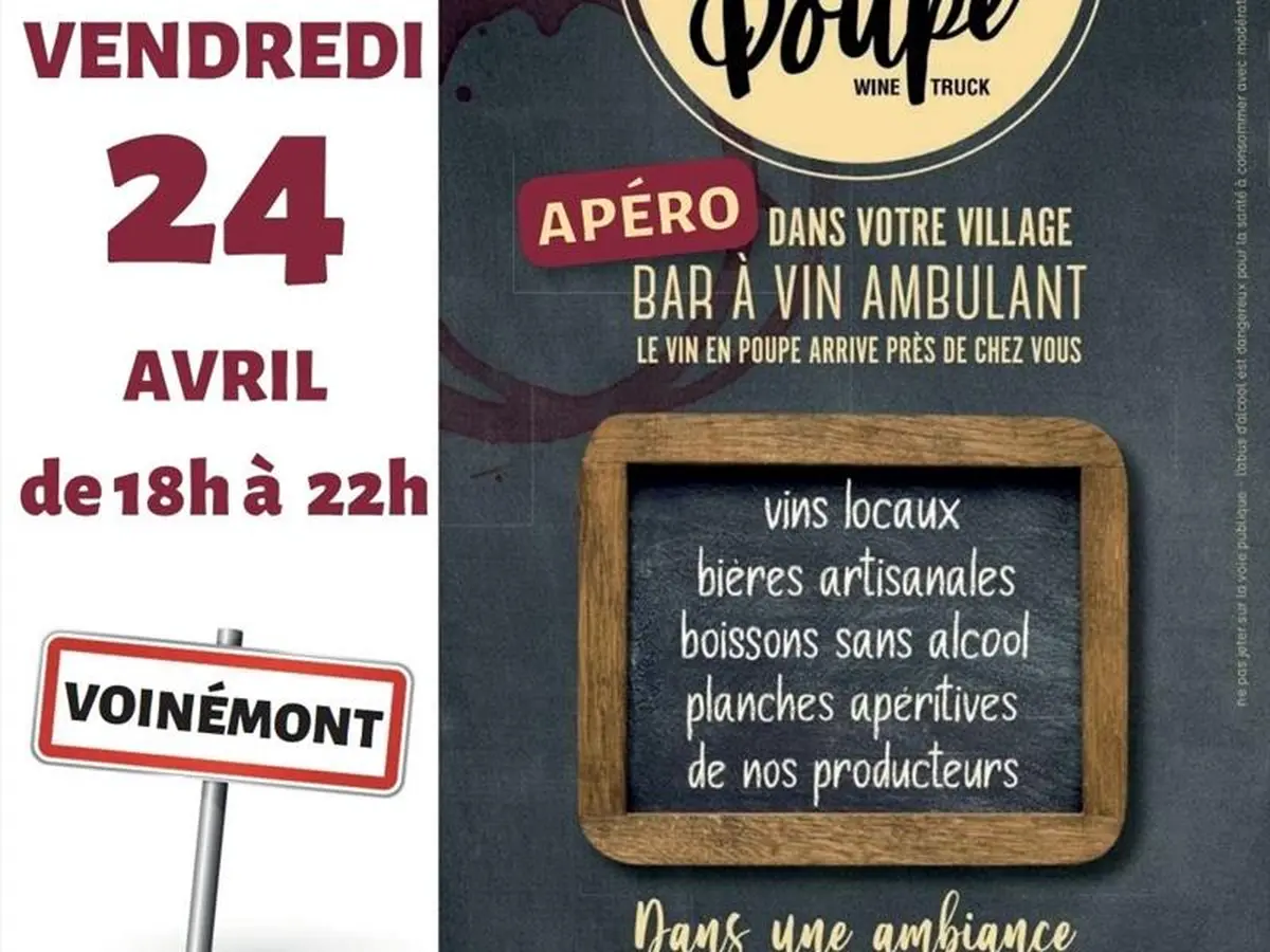 Bar à vin ambulant - Le vin en Poupe