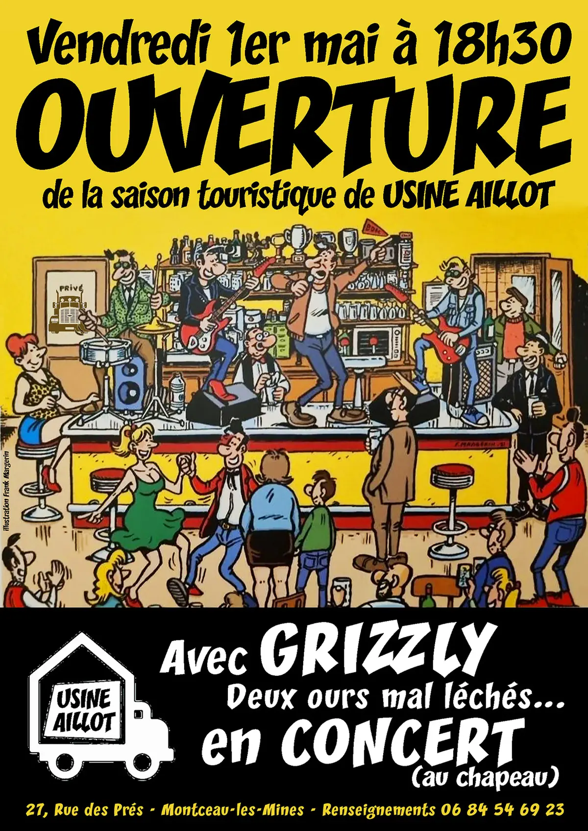 Bar Aillot : ouverture de la saison de la Galerie du Camion Ancien