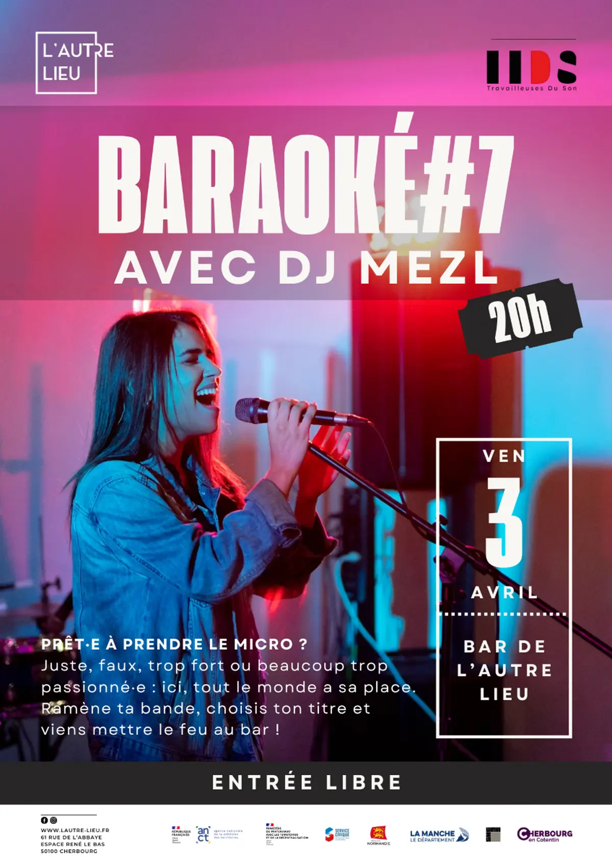 Baraoké#7 par Dj Mezl | Bar de L’Autre Lieu