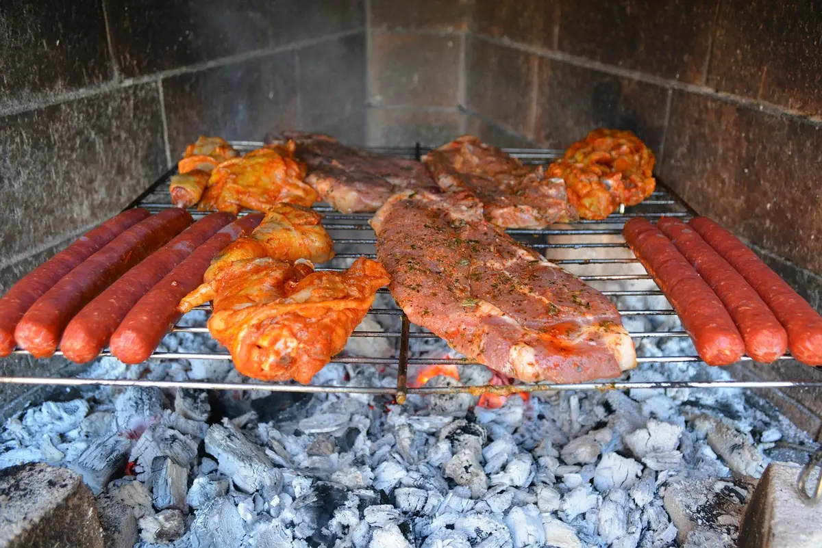 Barbecue au Camping de Ladignac-le-Long