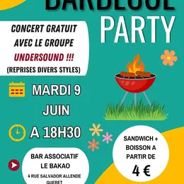 Barbecue party et concert