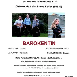 Barokentin en concert au château de Saint-Pierre-Eglise