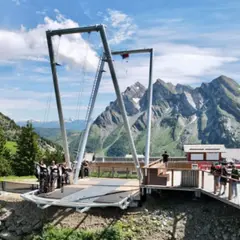Bascule géante à La Clusaz (74)