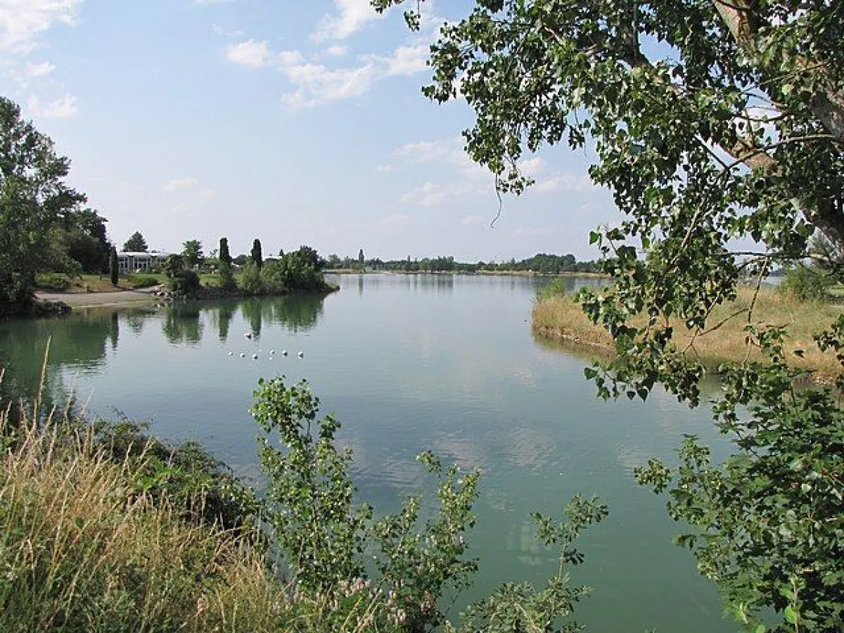 Base de loisirs de la Ramée à Tournefeuille en périphérie de Toulouse