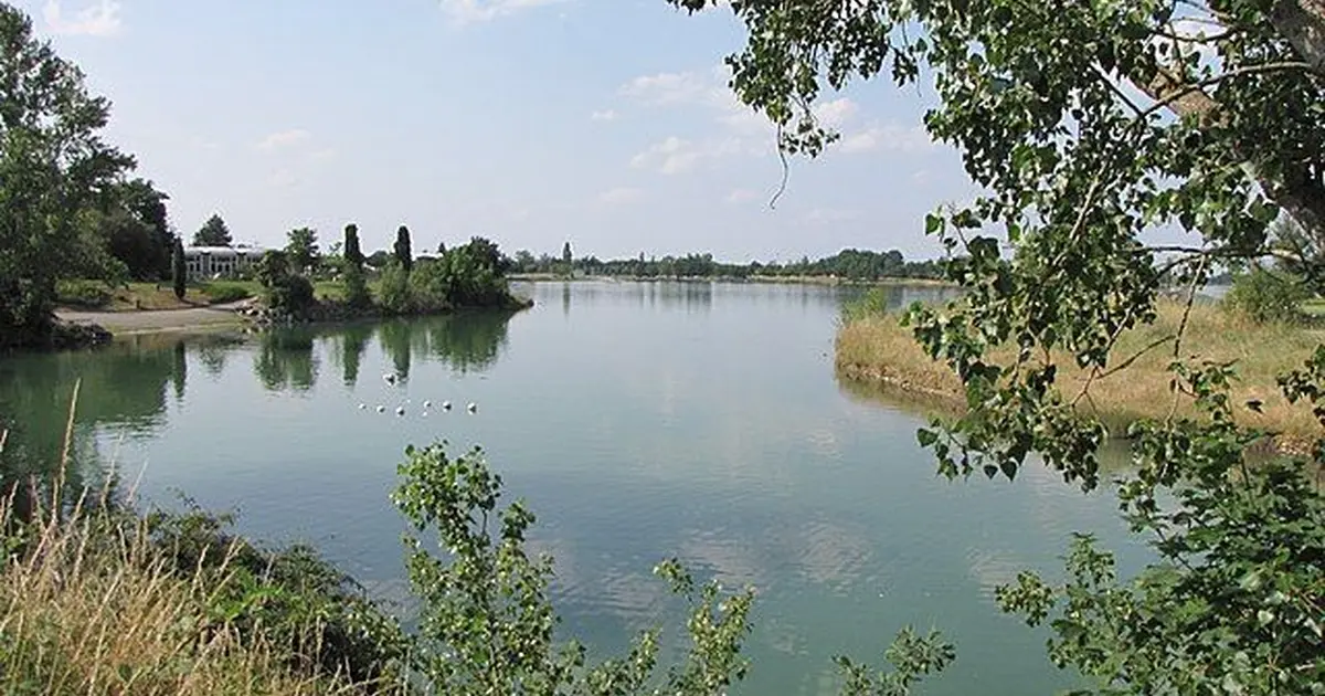 Base de loisirs de la Ramée à Tournefeuille en périphérie de Toulouse