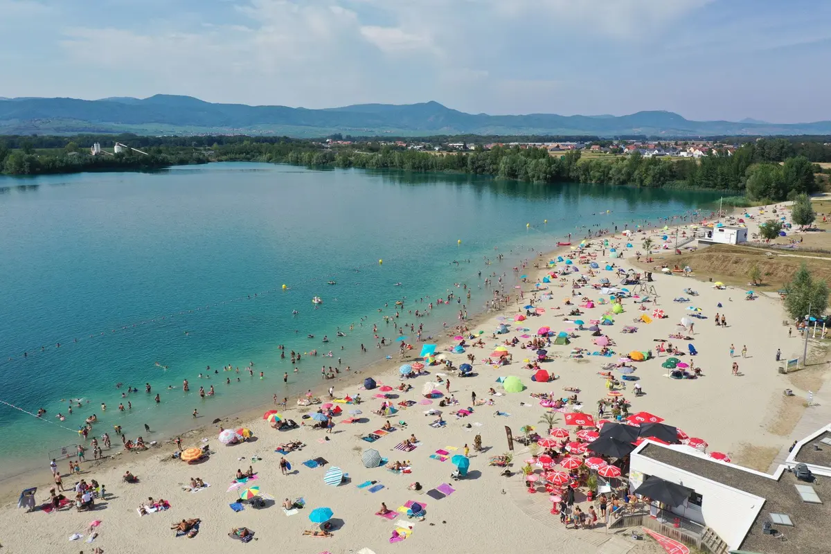 Base nautique de Colmar-Houssen : activités nautiques et baignade en plein air