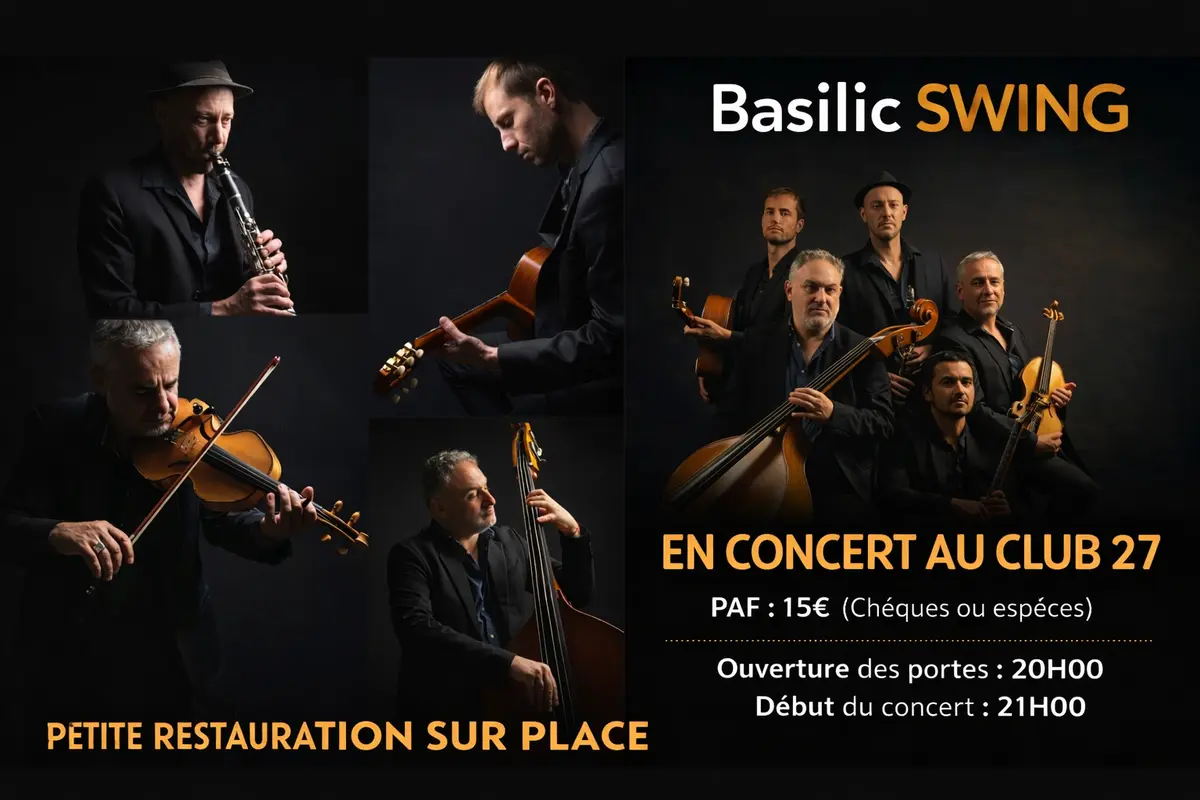 BASILIC SWING en live