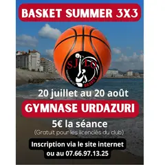 Basket : Saint-Jean-de-Luz Olympique Basket 3x3 Summer