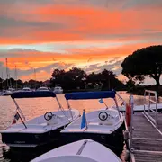 Bateau électrique sans permis : Sortie crépusculaire