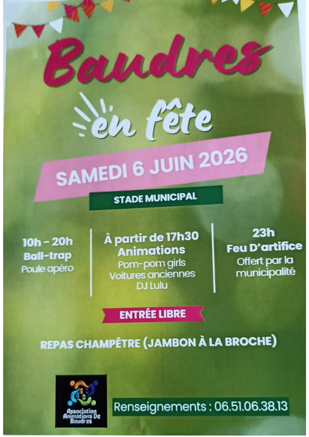 Baudres en fête