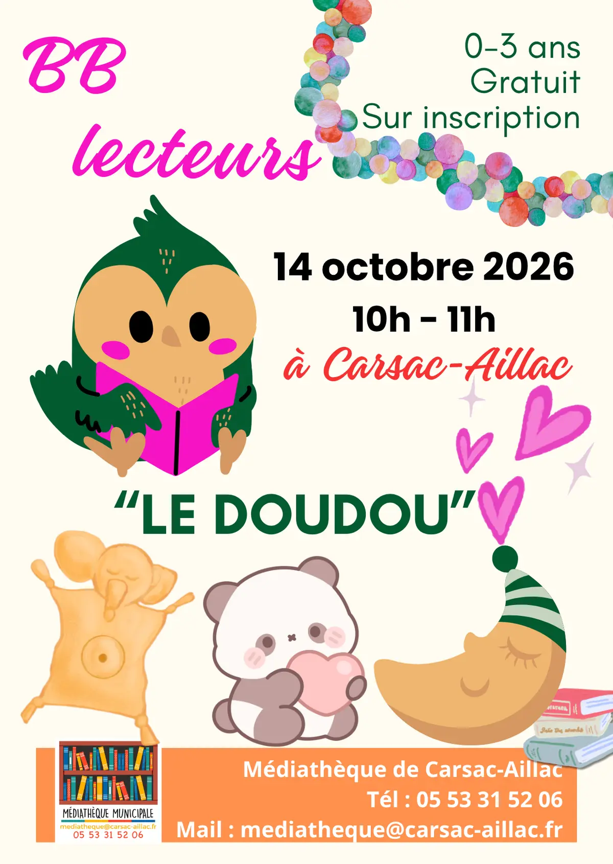 BB Lecteurs :  Le Doudou 