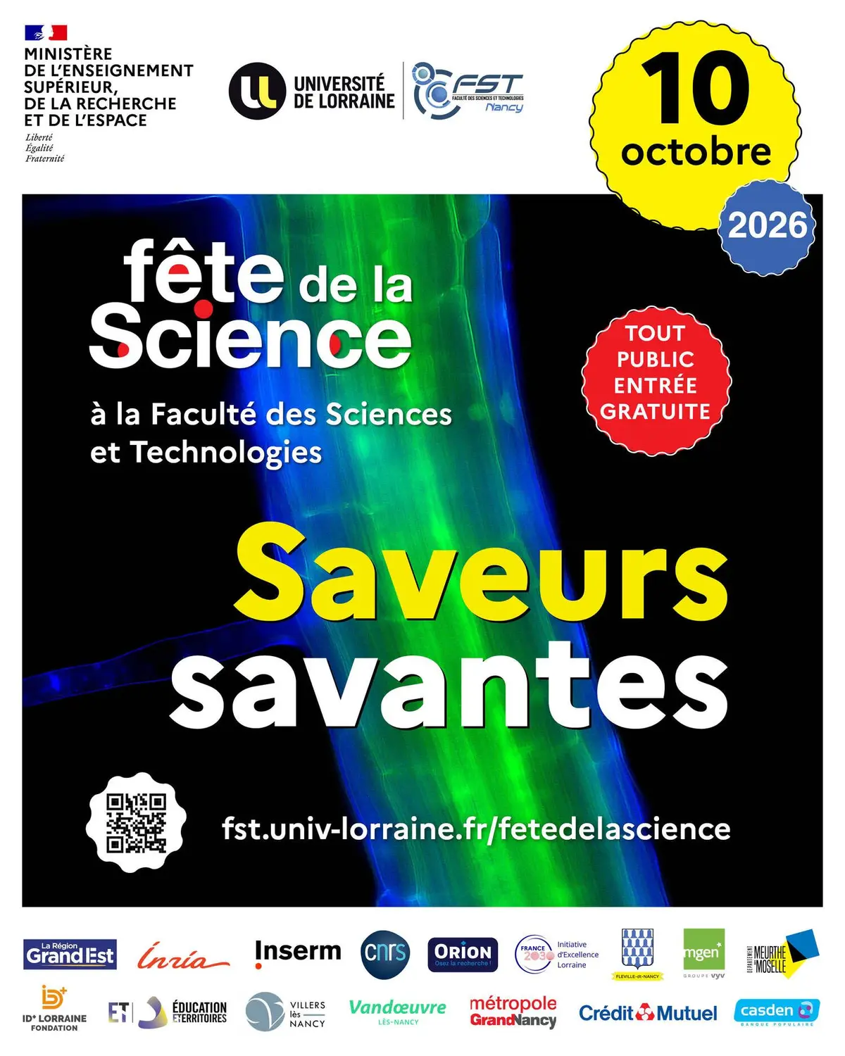 Village des Sciences 2026 : la science à table !