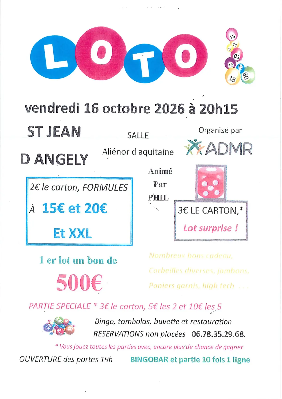 Loto de l'ADMR