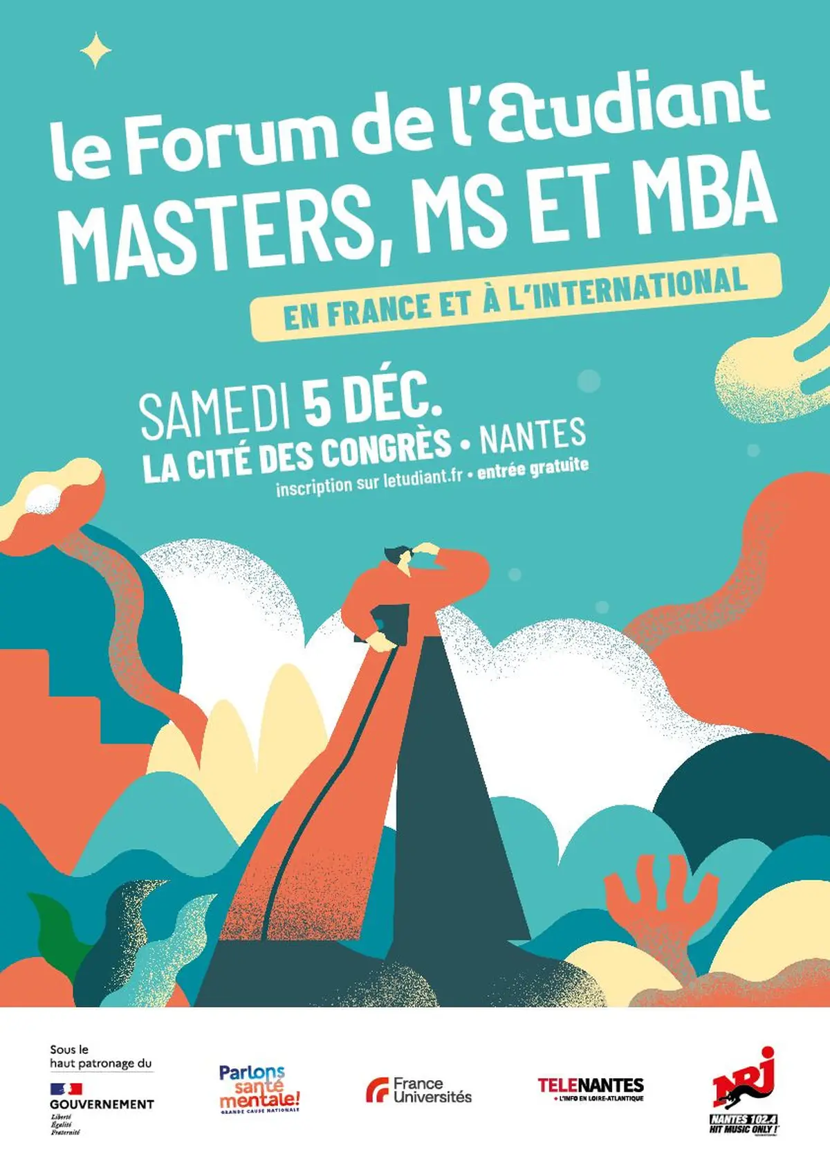Forum de l’Etudiant masters, mastères et MBA, en France et à l'international