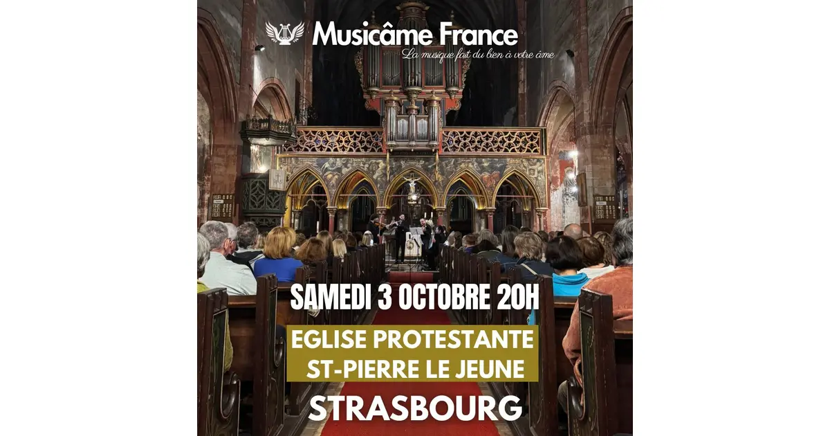 Concert à Strasbourg : Ravel, Debussy, Mozart, Vivaldi, Bach, Piazzolla