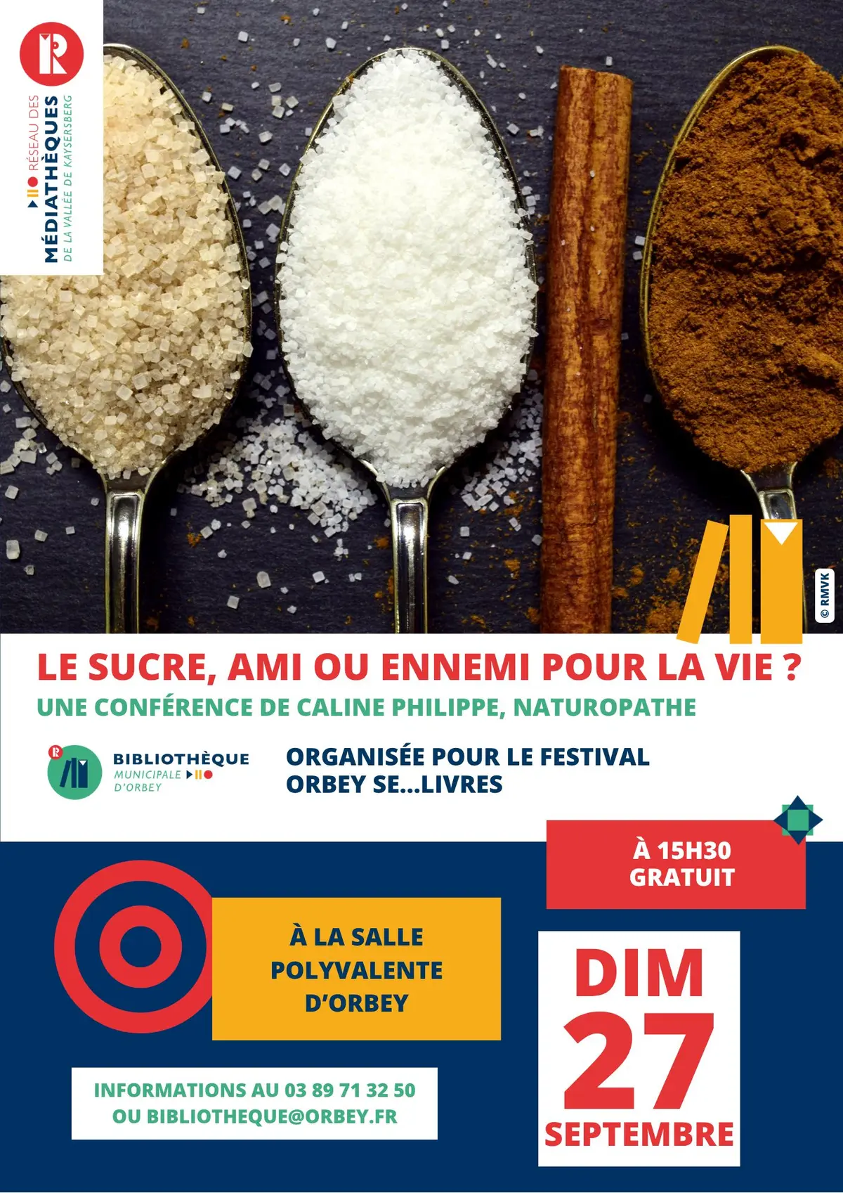 Conférence : Le sucre, ami ou ennemi pour la vie ? 