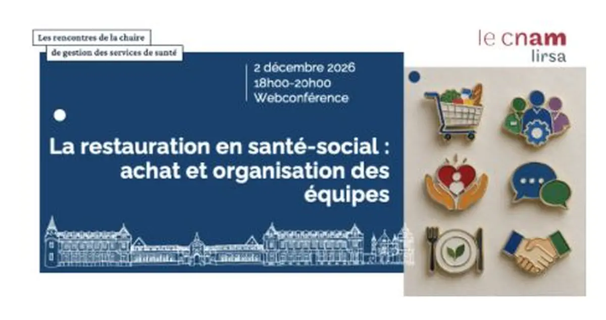 La restauration en santé-social : achat et organisation des équipes