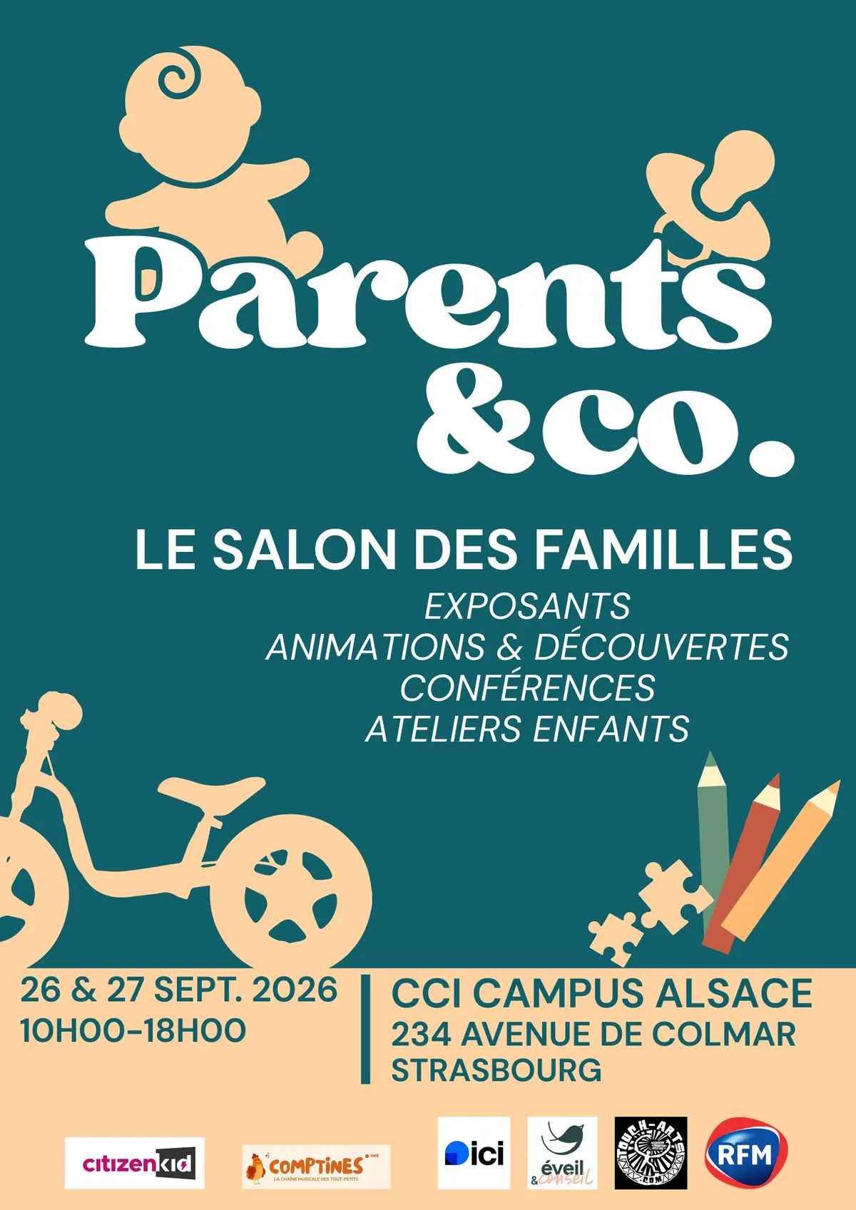 Salon Parents&Co - Le salon des familles