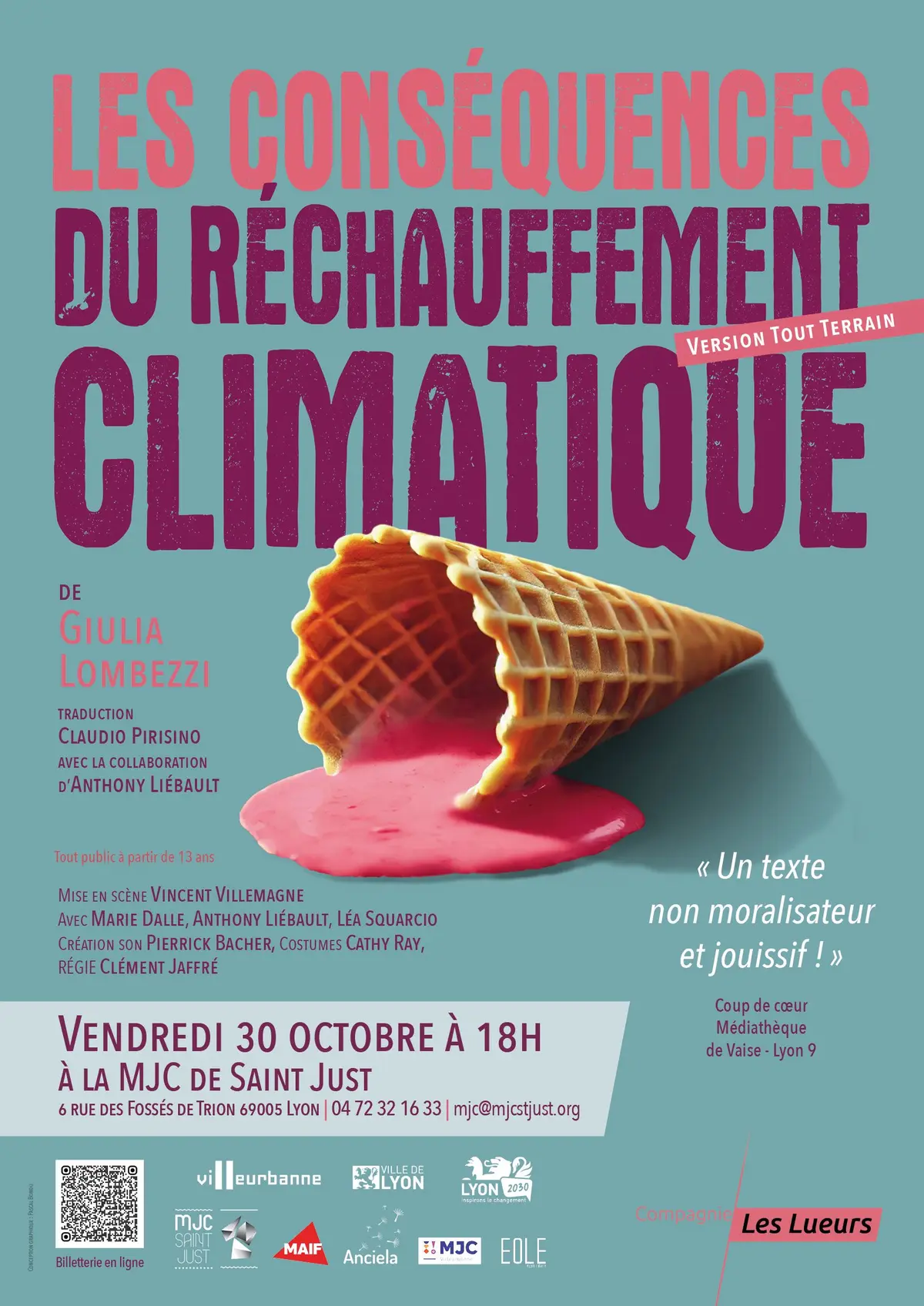 Spectacle théâtral : Les conséquences du réchauffement climatique