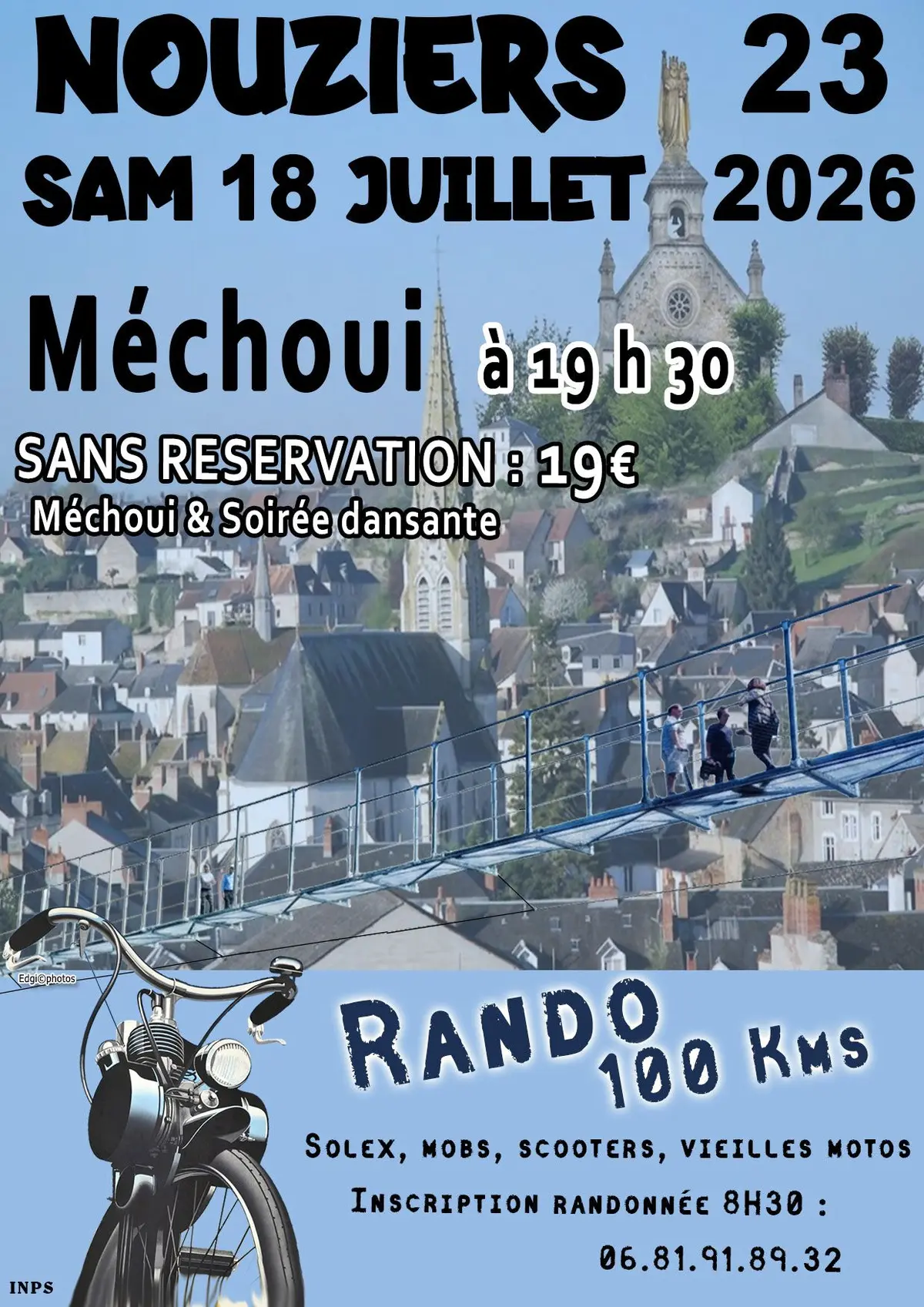 Randonnée 2 roues anciennes et méchoui 