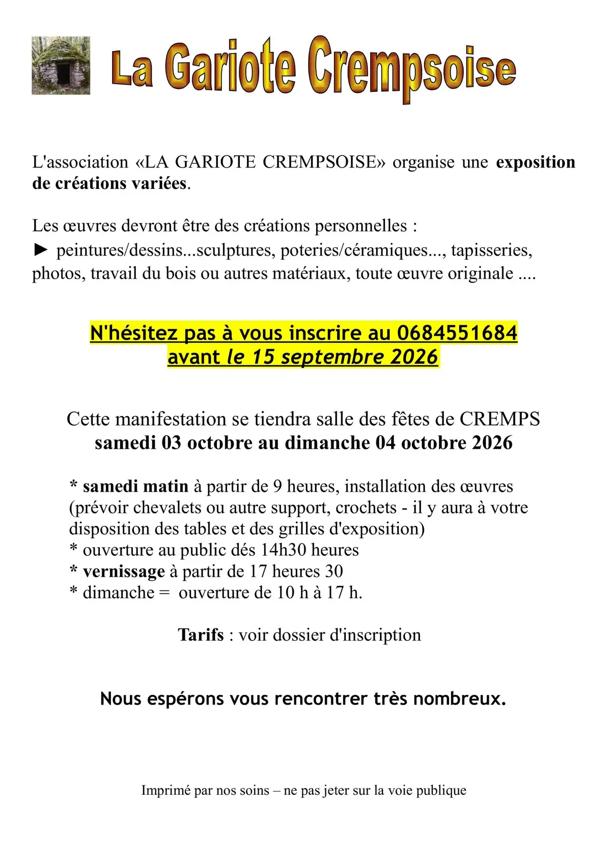 Automnales Crempsoises 