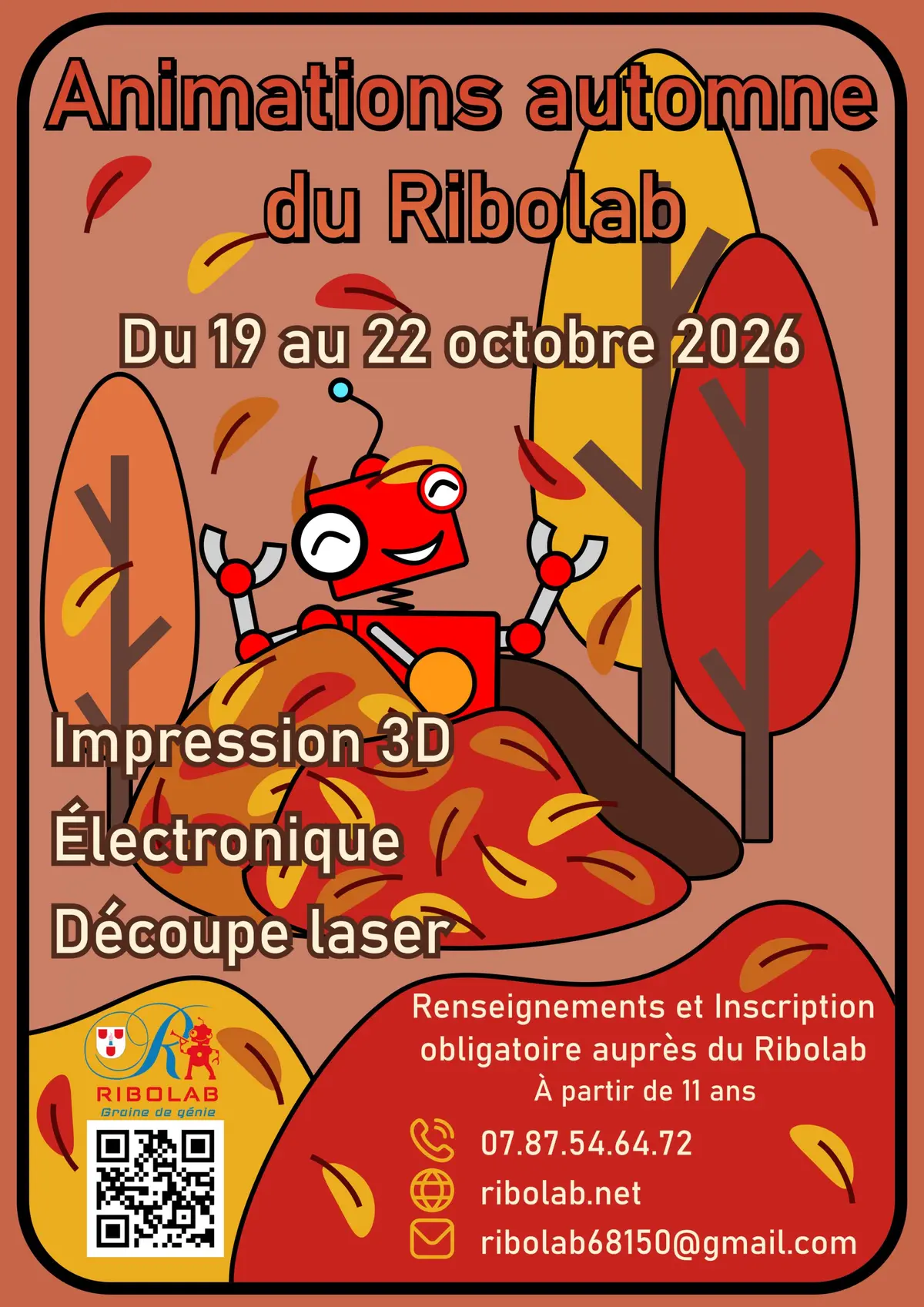 Ateliers enfants Ribolab (Thème Halloween)