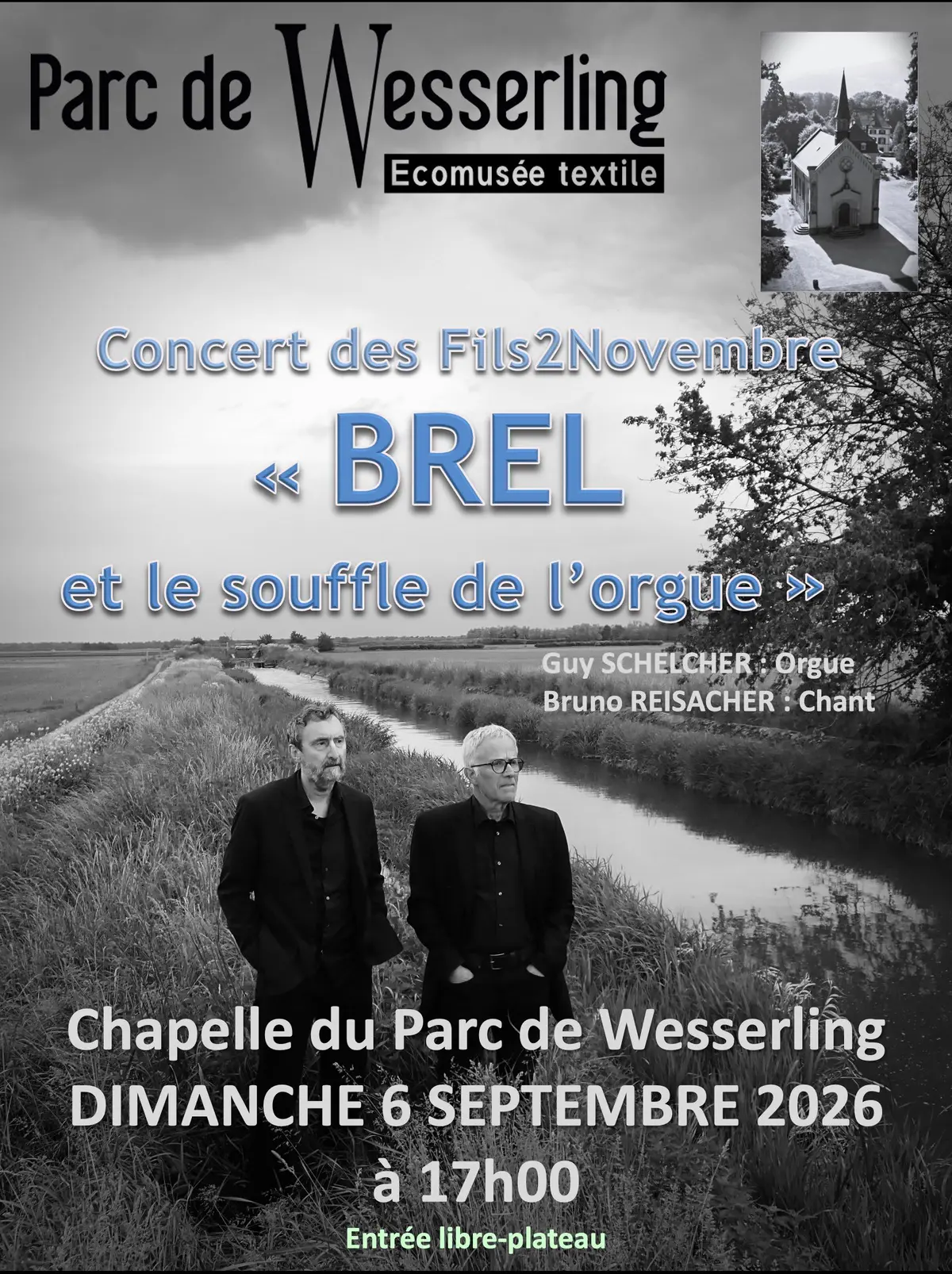 Concert hommage au Grand Jacques Brel