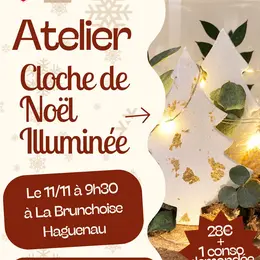 Atelier cloche de noël Illuminée