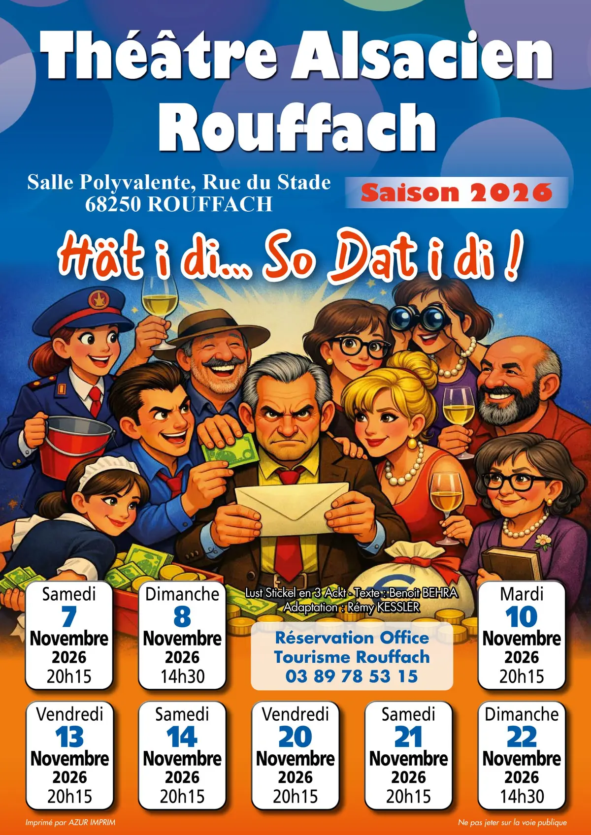 Théâtre Alsacien  Hät i di... So Dat i di !