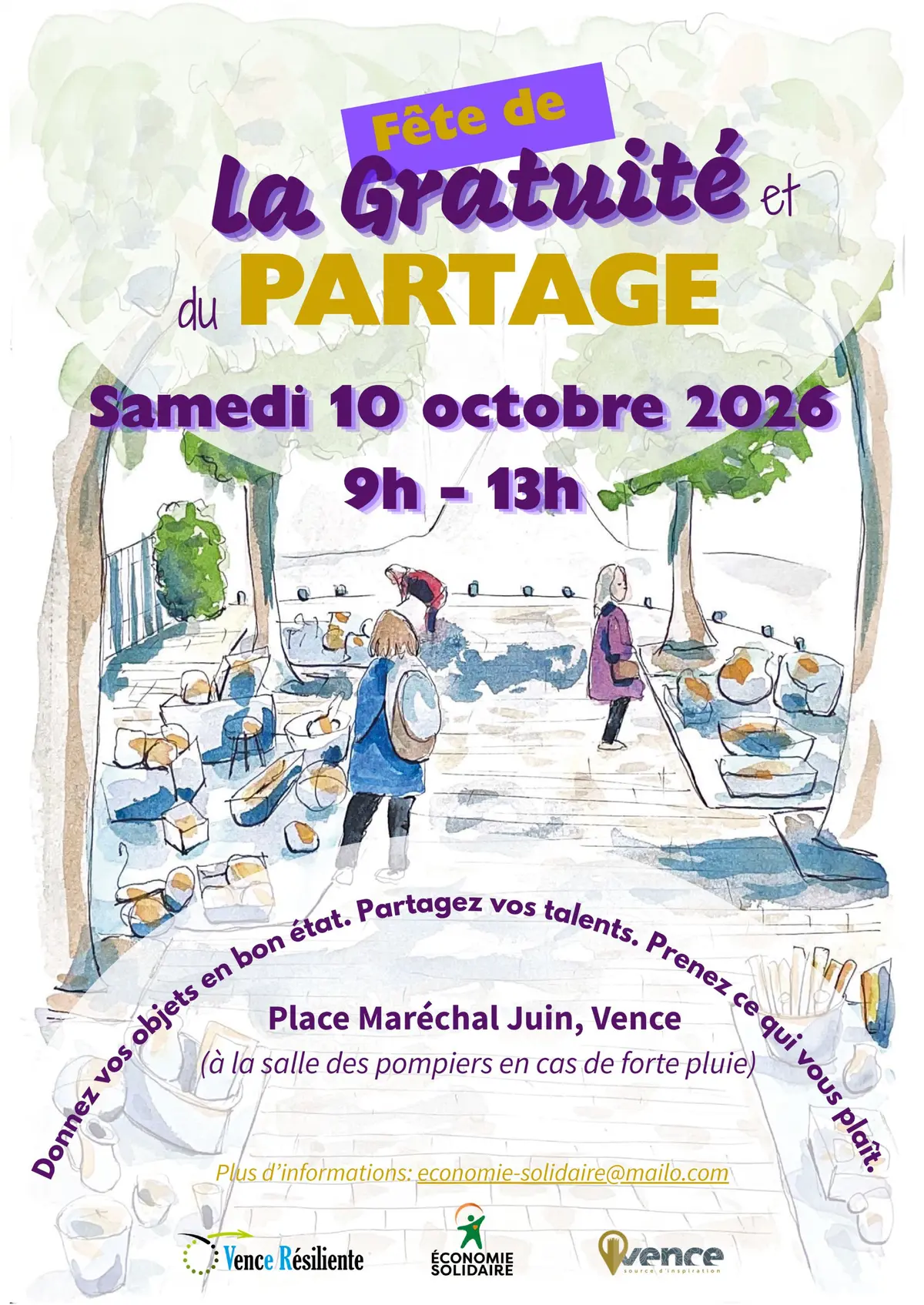 Fête de la Gratuité à Vence