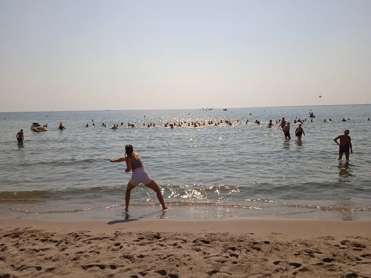 Beach Aquagym, Place De La Jetée