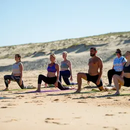 Beach Yoga