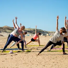 Beach Yoga